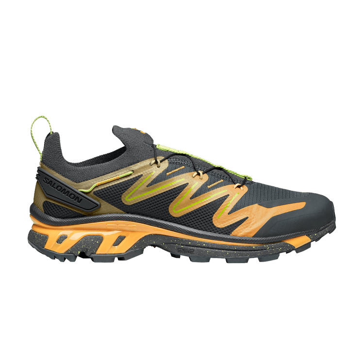 Salomon XT-Rush 2 'Ebony Blazing Orange' — Ebony/Blazing Orange/Bright Lime Green