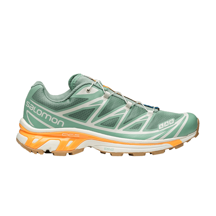 Salomon XT-6 'Granite Green Blazing Orange' — Granite Green/Aqua/Blazing Orange