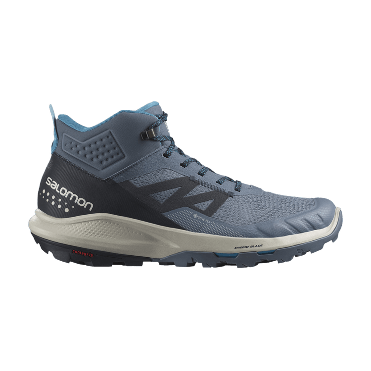 Salomon Outpulse Mid GORE-TEX 'China Blue Carbon' — China Blue/Carbon/Lunar Rock