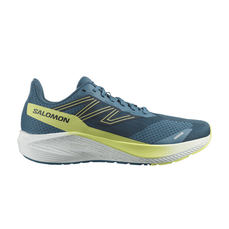 Salomon Aero Blaze 'Blue Ashes Sunny Lime' — Blue Ashes/Sunny Lime/Dark Sapphire
