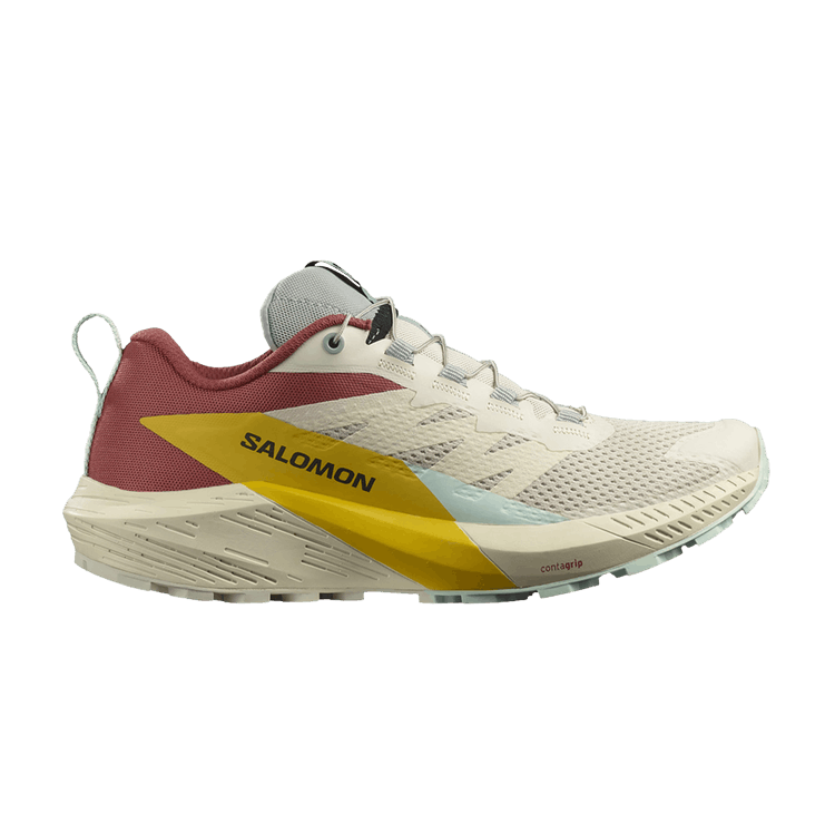 Salomon Wmns Sense Ride 5 'Rainy Day Freesia' — Rainy Day/Hot Sauce/Freesia