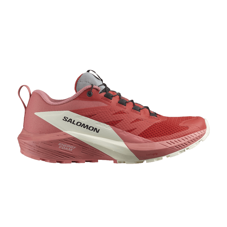 Salomon Wmns Sense Ride 5 'Tea Rose' — Tea Rose/Fiery Red/Vanilla Ice