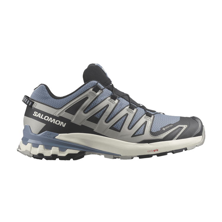 Salomon XA Pro 3D V9 GORE-TEX 'Flint Stone Ghost Grey' — Flint Stone/Black/Ghost Grey