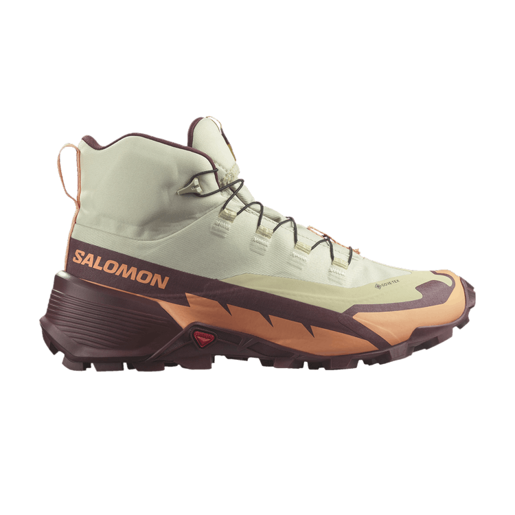 Salomon Wmns Cross Hike 2 Mid GORE-TEX 'Olive Night' — Alfalfa/Cantaloupe/Bitter Chocolate
