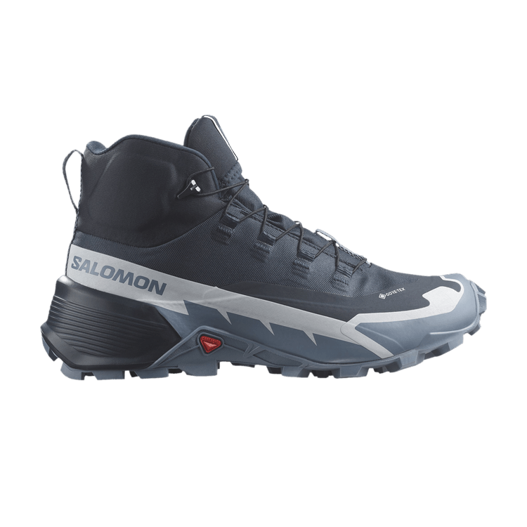 Salomon Wmns Cross Hike 2 Mid GORE-TEX 'Carbon Pearl Blue' — Carbon/Flint Stone/Pearl Blue