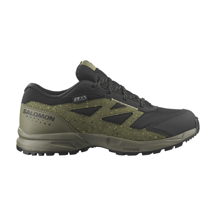 Salomon Outway CSWP Junior 'Deep Lichen Green' — Deep Lichen Green/Black/Charlock