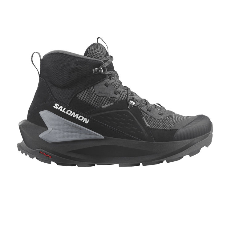Salomon Elixir Mid GORE-TEX 'Black Quiet Shade' — Black/Magnet/Quiet Shade