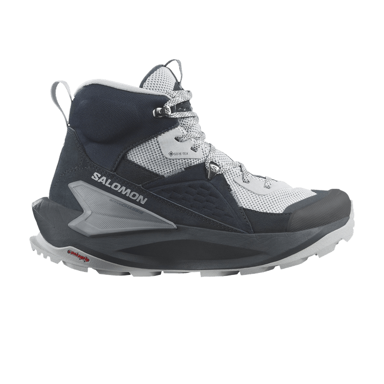 Salomon Wmns Elixir Mid GORE-TEX 'Carbon Flint Stone' — Carbon/Pearl Blue/Flint Stone