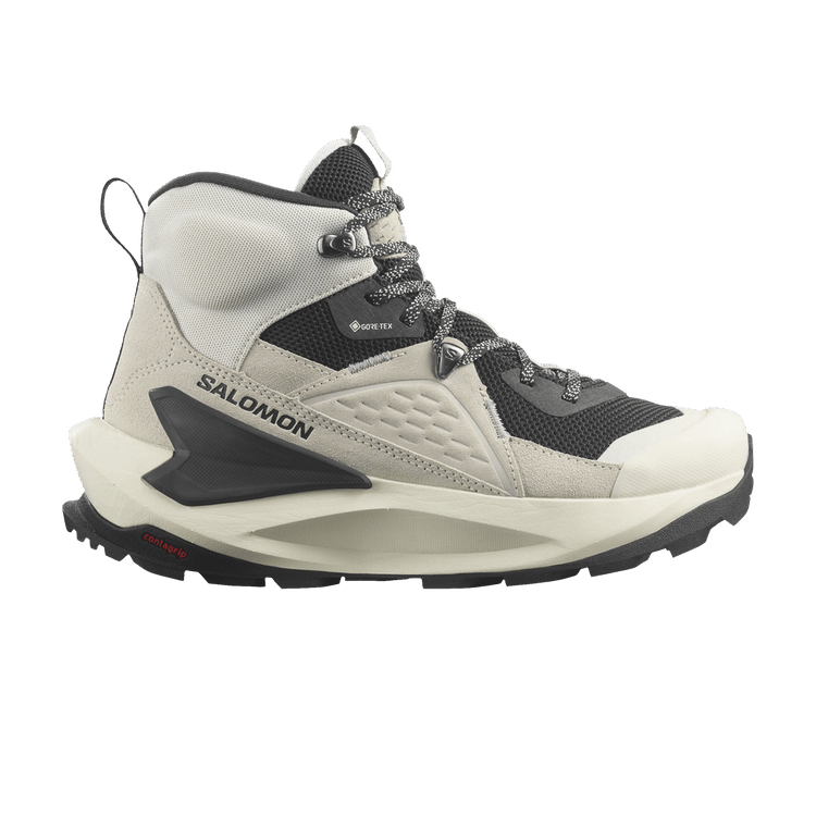 Salomon Wmns Elixir Mid GORE-TEX 'Vanilla Ice Lemon' — Vanilla Ice/Phantom/Metal
