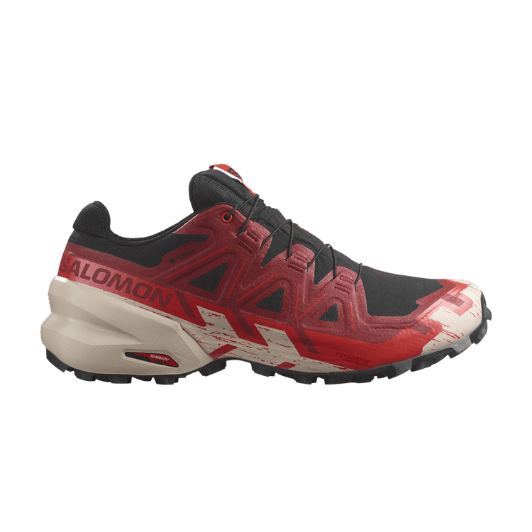 Salomon Speedcross 6 GORE-TEX 'Black Poppy Red' — Black/Red Dalhia/Poppy Red