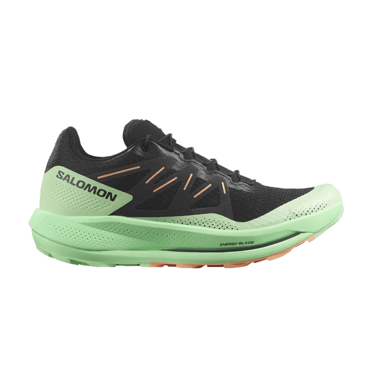 Salomon Wmns Pulsar Trail 'Black Green Ash' — Black/Green Ash/Cantaloupe