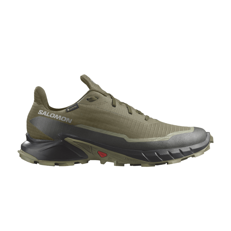 Salomon Alphacross 5 GORE-TEX 'Olive Night Black' — Olive Night/Black/Deep Lichen Green