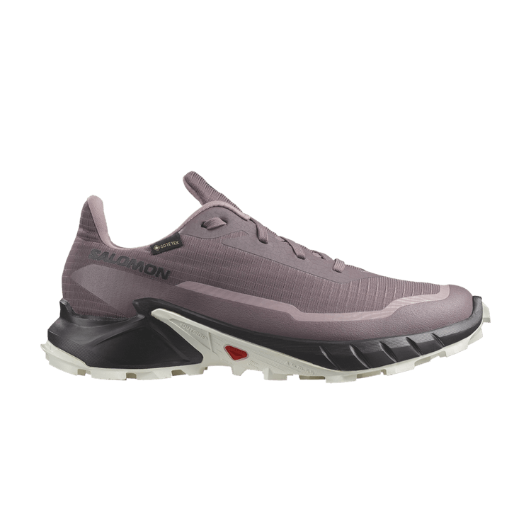 Salomon Wmns Alphacross 5 GORE-TEX 'Moonscape' — Moonscape/Black/White