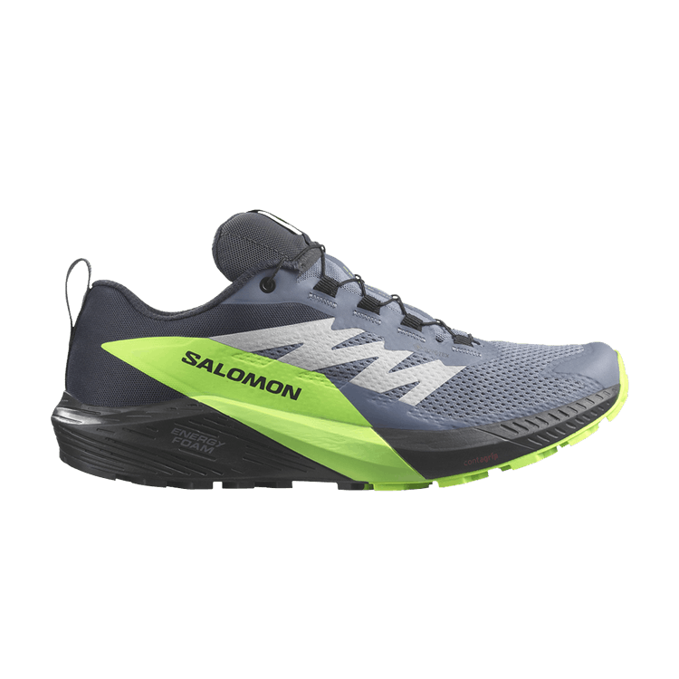 Salomon Sense Ride 5 GORE-TEX 'Flint Stone Green Gecko' — Flint Stone/Black/Green Gecko