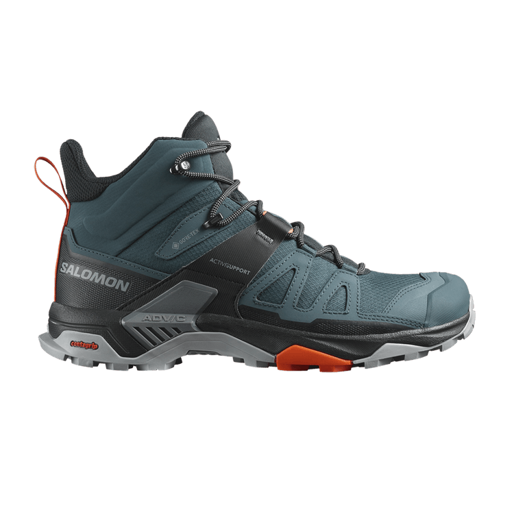 Salomon X Ultra 4 Mid GORE-TEX 'Stargazer Black' — Stargazer/Black/Scarlet Ibis