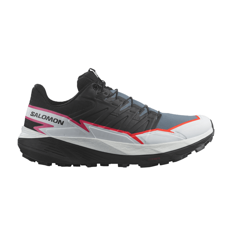Salomon Wmns Thundercross 'Black Pink Glow' — Black/Bering Sea/Pink Glow
