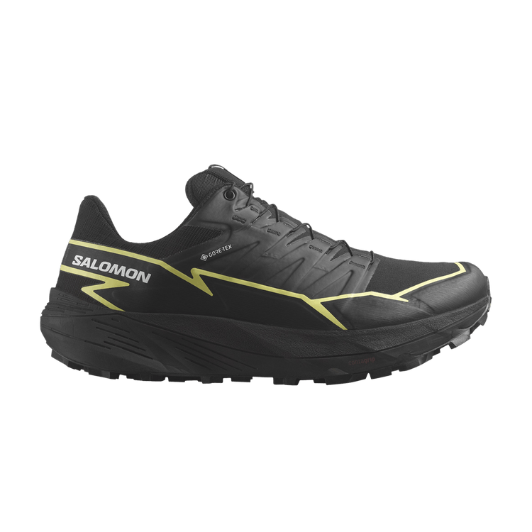 Salomon Wmns Thundercross GORE-TEX 'Black Charlock' — Black/Black/Charlock