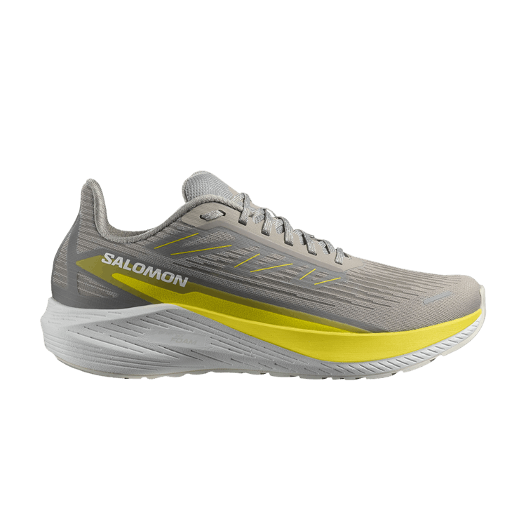 Salomon Aero Blaze 2 'Ghost Grey Sulphur Spring' — Ghost Grey/Sulphur Spring/White