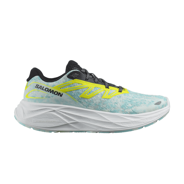 Salomon Wmns Aero Glide 2 'Tanager Turquoise Sulphur Spring' — White/Sulphur Spring/Tanager Turquoise