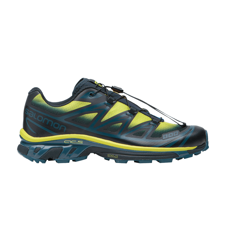 Salomon XT-6 Skyline 'Carbon Sunny Lime' — Carbon/Sunny Lime/Sulphur Spring