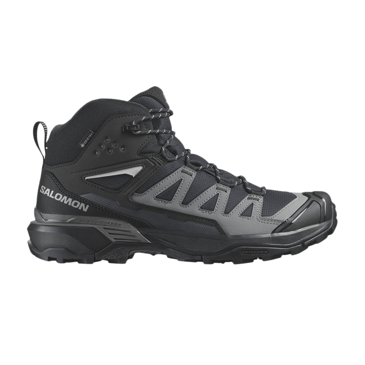 Salomon X Ultra 360 Mid GORE-TEX 'Black Magnet Pewter' — Black/Magnet/Pewter