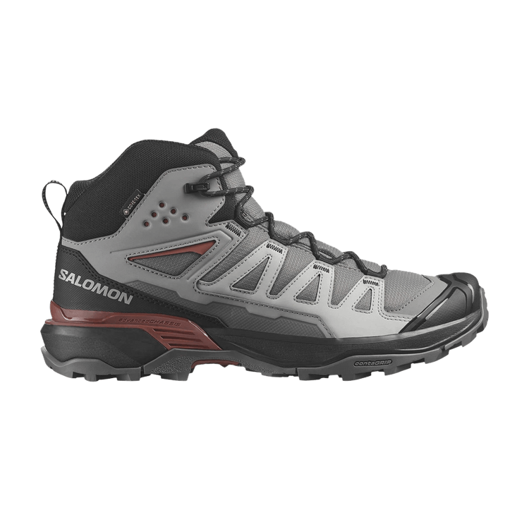 Salomon X Ultra 360 Mid GORE-TEX 'Pewter Burnt Henna' — Pewter/Black/Burnt Henna