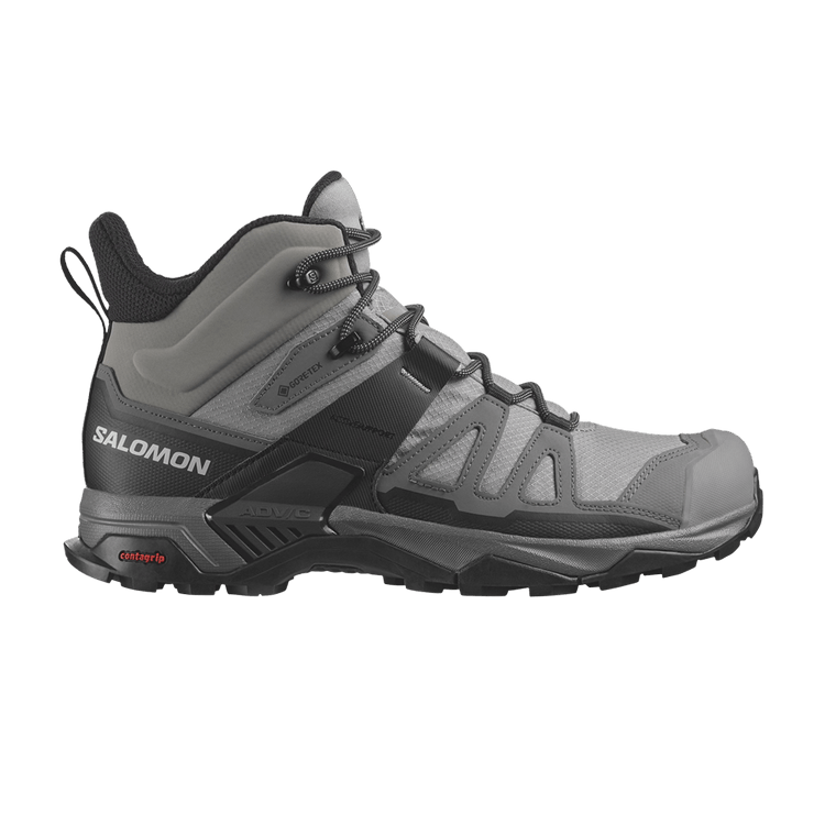 Salomon X Ultra 4 Mid GORE-TEX 'Sharkskin Black' — Sharkskin/Quiet Shade/Black