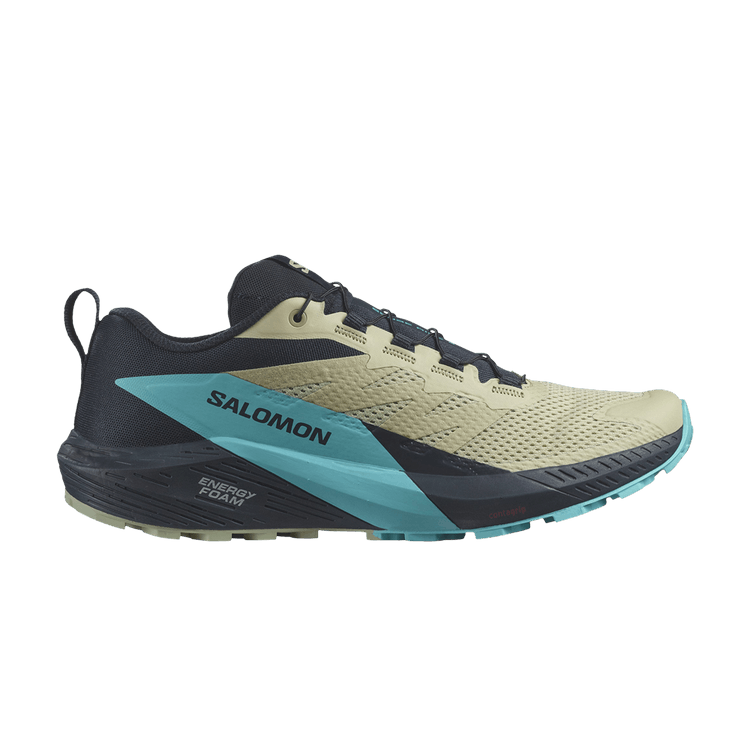 Salomon Wmns Sense Ride 5 'Alfalfa Peacock Blue' — Alfalfa/Carbon/Peacock Blue
