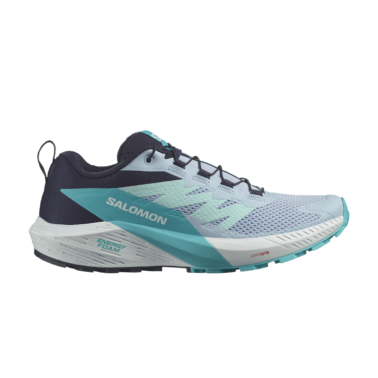 Salomon Wmns Sense Ride 5 'Cashmere Blue' — Cashmere Blue/Carbon/Peacock Blue