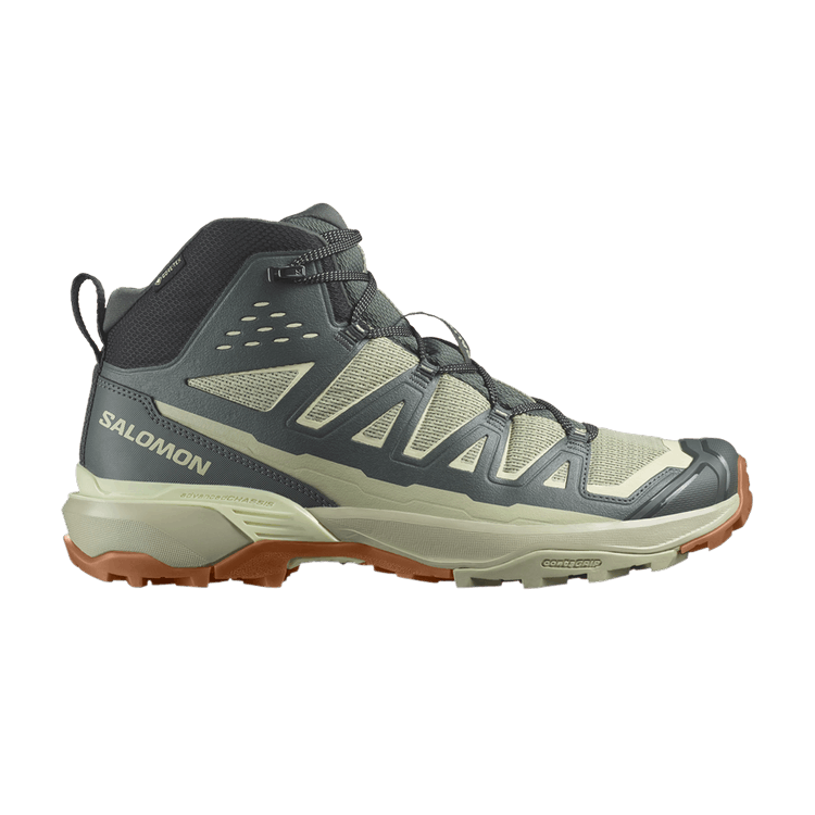 Salomon X Ultra 360 Edge Mid GORE-TEX 'Urban Chic Alfalfa' — Urban Chic/Alfalfa/Transparent Yellow