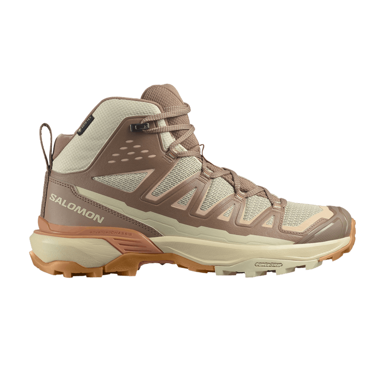 Salomon Wmns X Ultra 360 Edge Mid GORE-TEX 'Raw Umber' — Shortbread/Raw Umber/Prairie Sunset