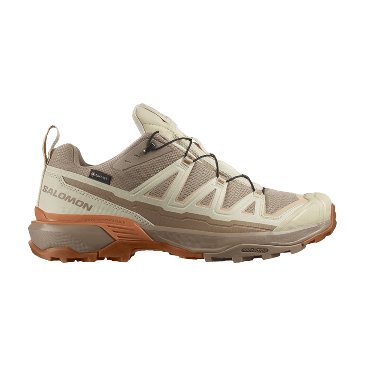 Salomon Wmns X Ultra 360 Edge GORE-TEX 'Raw Umber' — Natural/Shortbread/Prairie Sunset