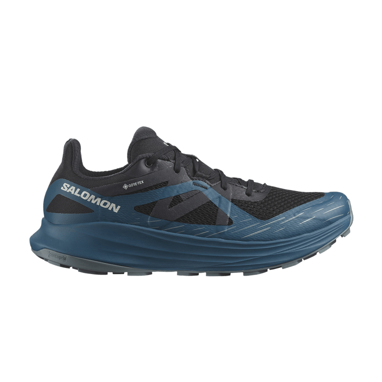 Salomon Ultra Flow GORE-TEX 'Black Deep Dive' — Black/Deep Dive/Trooper