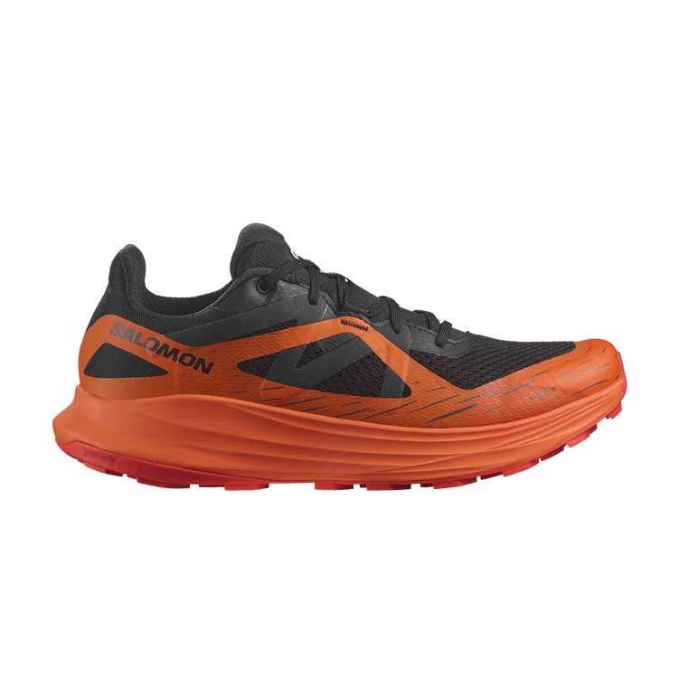 Salomon Ultra Flow GORE-TEX 'Black Dragon Fire' — Black/Dragon Fire/Cherry Tomato