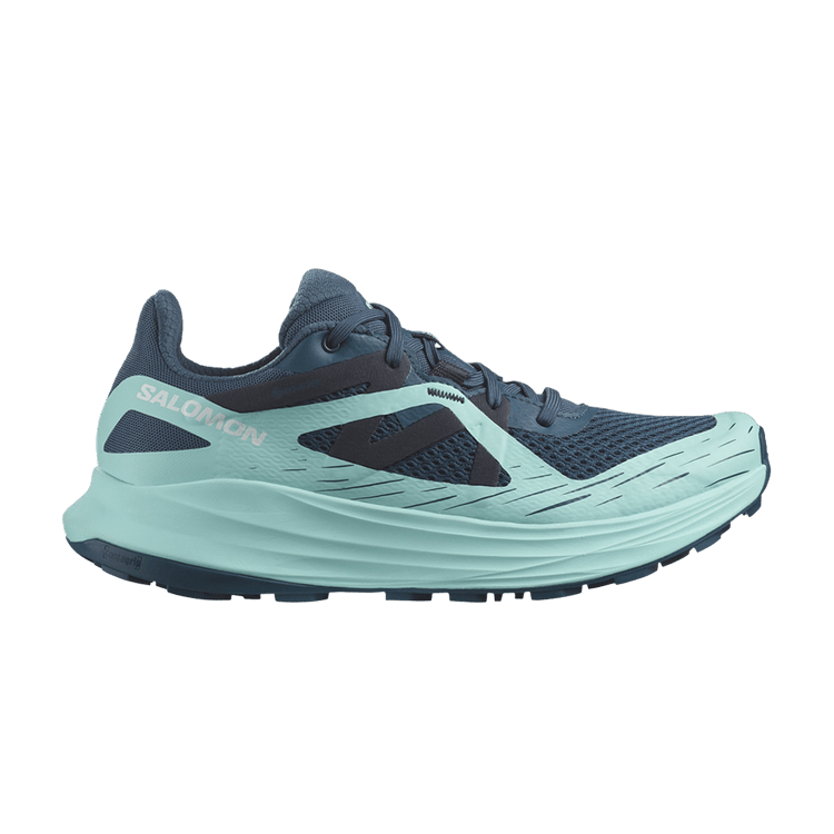 Salomon Wmns Ultra Flow GORE-TEX 'Deep Dive Carbon' — Deep Dive/Tanager Turquoise/Carbon