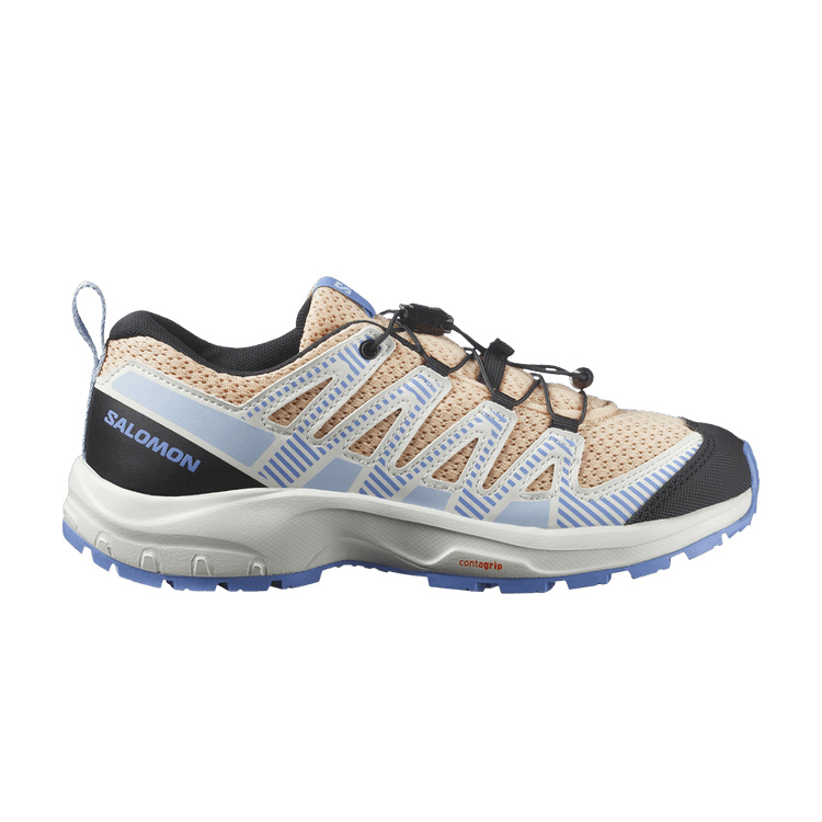 Salomon XA Pro V8 Junior 'Peach Quartz Provence' — Peach Quartz/Vanilla Ice/Provence