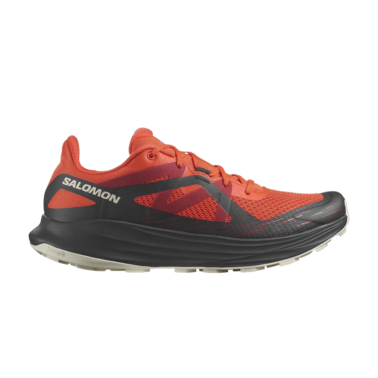 Salomon Ultra Flow 'Cherry Tomato Black Almond Milk' — Cherry Tomato/Black/Almond Milk