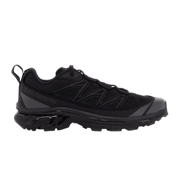 Salomon XT-6 Expanse Leather 'Black Asphalt' — Black/Black/Asphalt