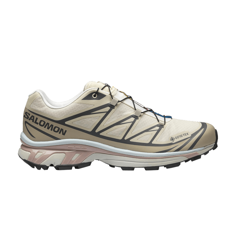 Salomon XT-6 GORE-TEX 'Almond Milk' — Almond Milk/Feather Grey/Mauve