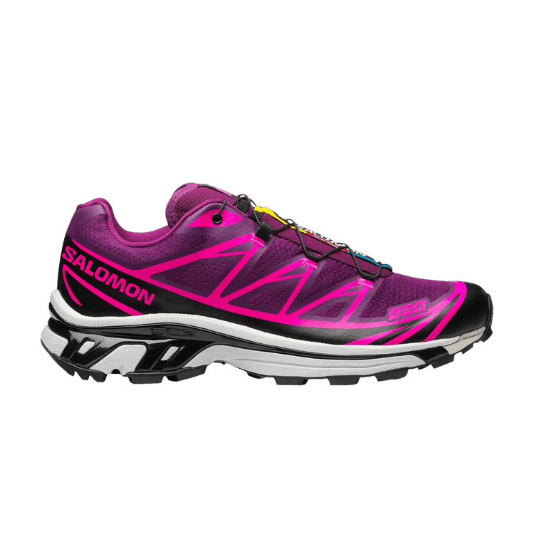 Salomon XT-6 'Neon Tokyo Pack - Plum Caspia' — Plum Purple/Dawn Blue/Black