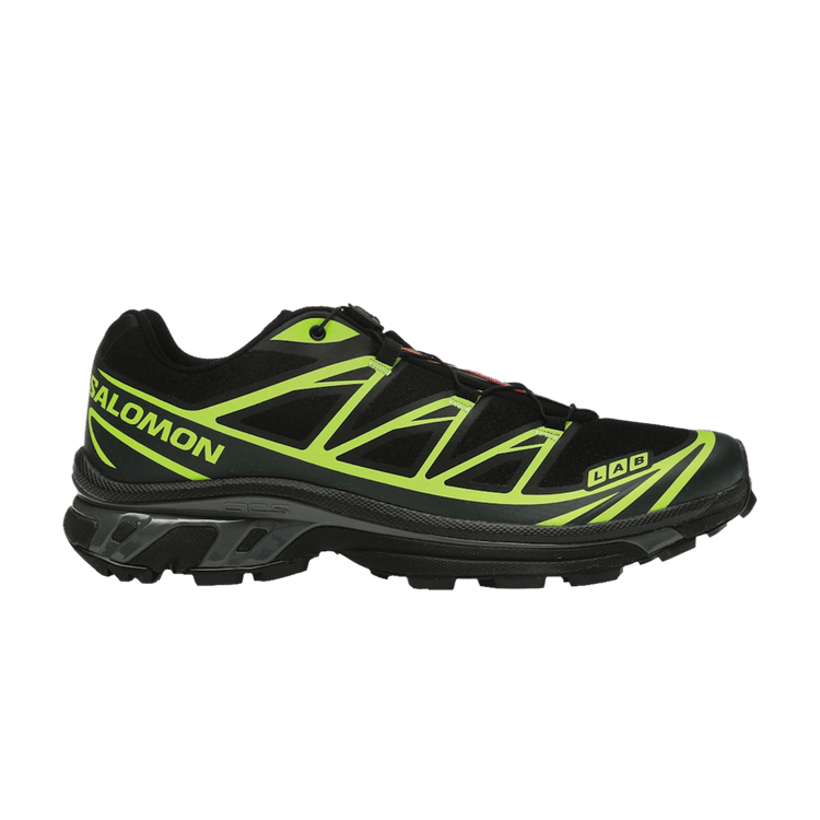 Salomon XT-6 'Neon Tokyo - Green Gecko' — Black/Ponderosa Pine/Green Gecko