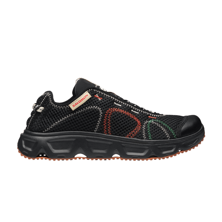The Broken Arm x Salomon RX Travel 6.0 'Black Bleached Sand Red' — Black/Bleached Sand/High Risk Red