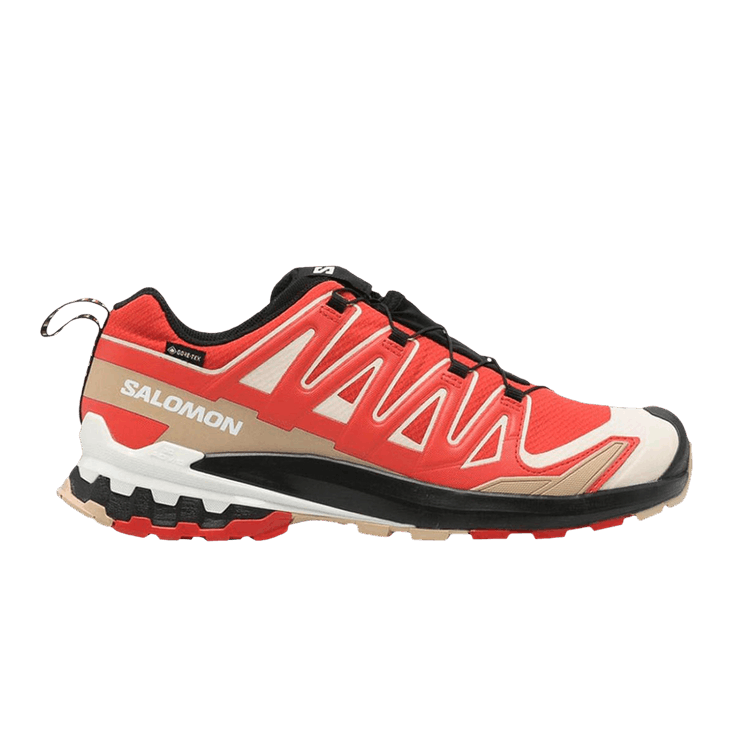 Salomon XA Pro 3D V9 GORE-TEX 'Aurora Red Safari' — Aurora Red/Safari