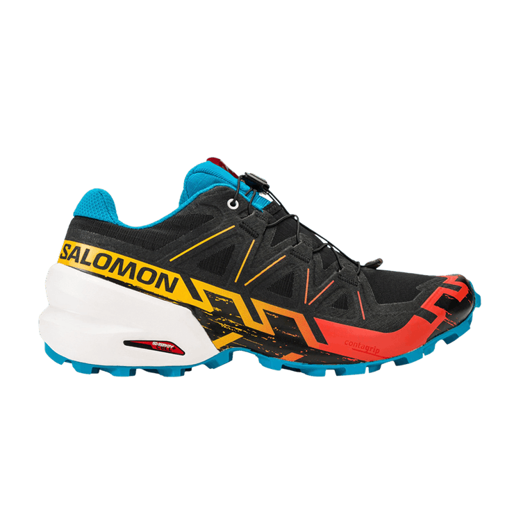 Salomon Speedcross 6 'Black White Transcend Blue' — Black/White/Transcend Blue