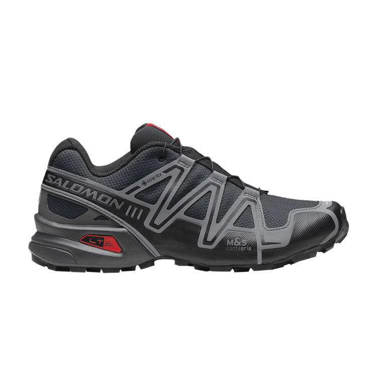 Salomon Speedcross 3 GORE-TEX 'Black Asphalt' — Black/Asphalt/Flame Scarlet