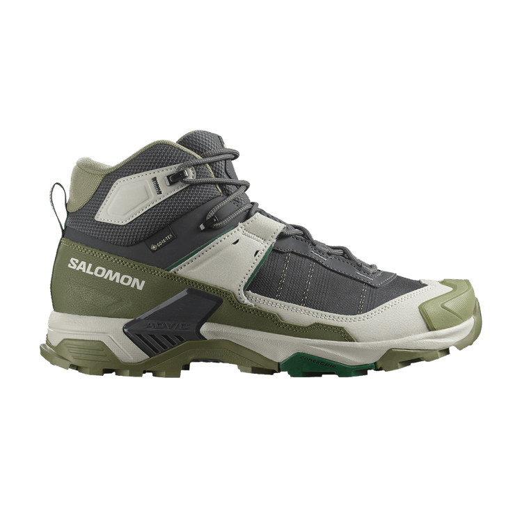 Salomon X Ultra 5 Mid GORE-TEX 'Asphalt Aloe' — Asphalt/Aloe/Eden