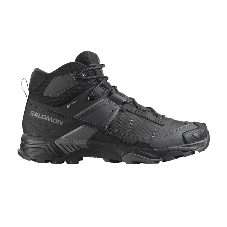 Salomon X Ultra 5 Mid GORE-TEX 'Black Asphalt' — Black/Asphalt/Castlerock