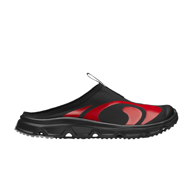 Salomon RX Slide 3.0 Seasonal 'Black Fiery Red' — Black/Alloy/Fiery Red