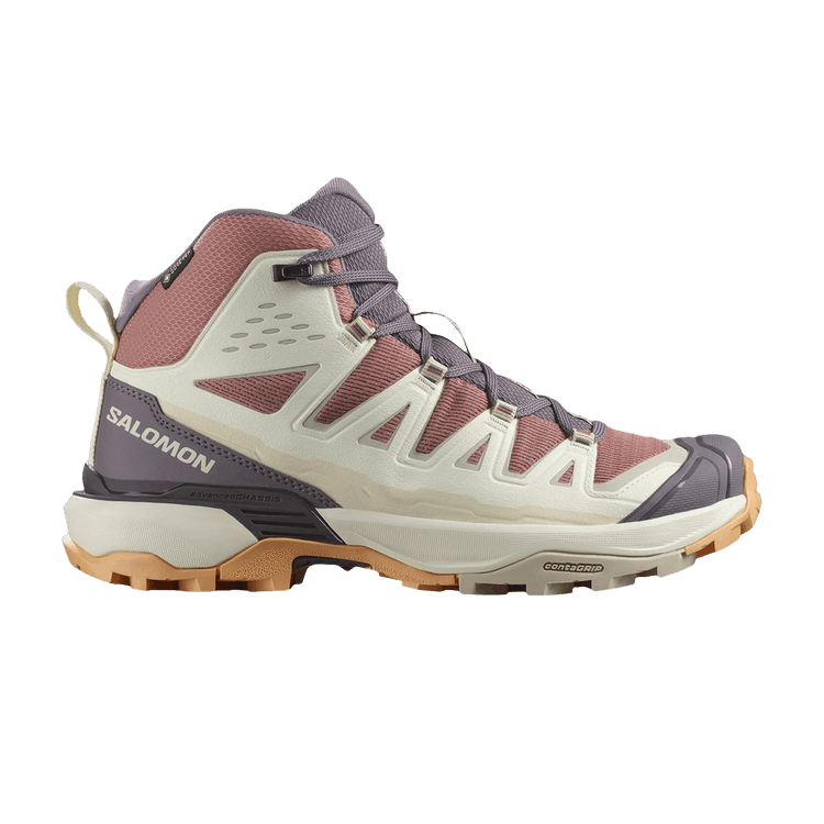 Salomon Wmns X Ultra 360 Edge Mid GORE-TEX 'Burlwood Vanilla Ice' — Burlwood/Vanilla Ice/Excalibur