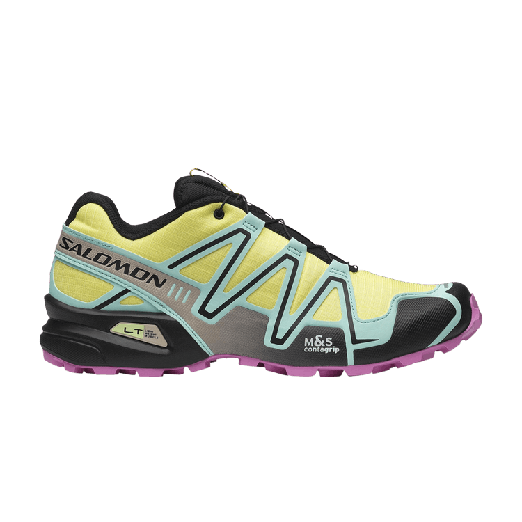Salomon Speedcross 3 'Yellow Iris Iced Aqua' — Yellow Iris/Iced Aqua/Cyclamen